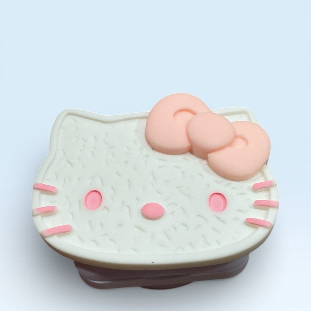 Hello Kitty Pink and White Pop Socket Mirror